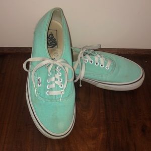 Vans Authentic Sea Foam Green Shoe